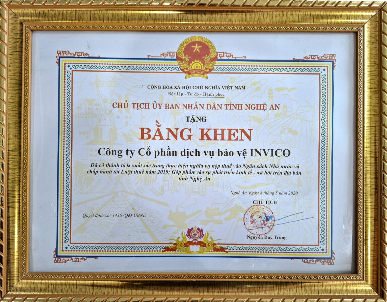 2020 5 bang khen tinh