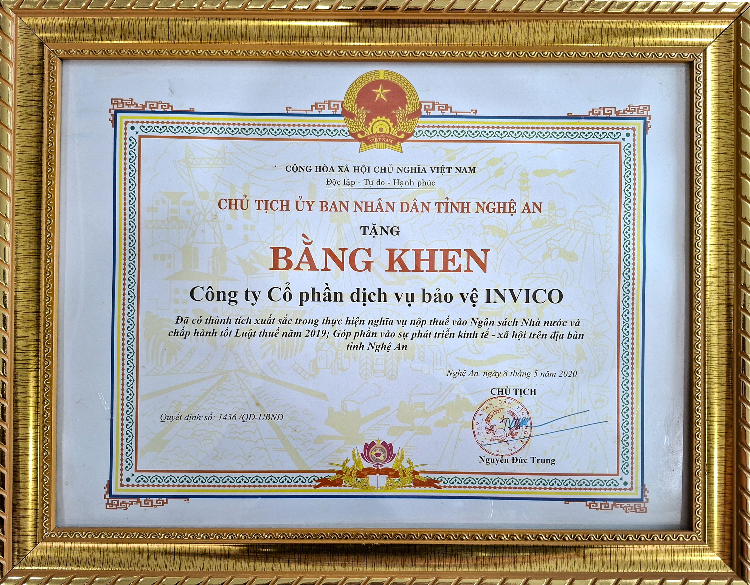 2020 5 bang khen tinh